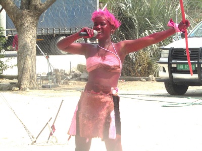 School girl wins traditional chanting contest