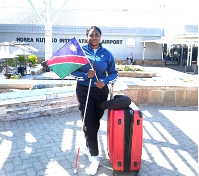 Alvara flies the Namibian flag high at Grenzenlos Kultur Festival in Germany