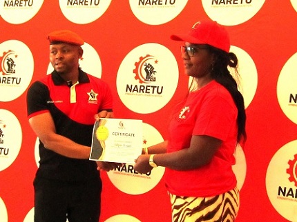 NARETU conducts shop steward training in Ondangwa