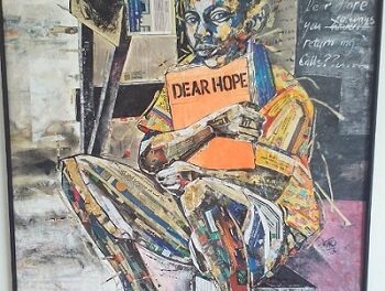 Hage Mukwendje exhibits at NAGN