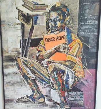Hage Mukwendje exhibits at NAGN