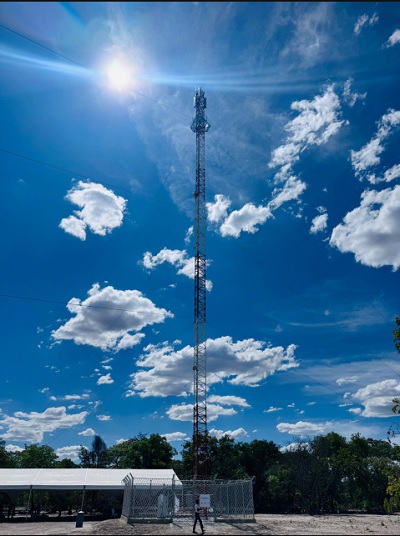 MTC delivers USF network tower at Epinga