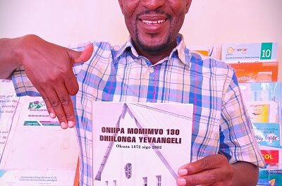 Museum curator delighted by Oniipa ELCIN Parish history book