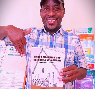 Museum curator delighted by Oniipa ELCIN Parish history book