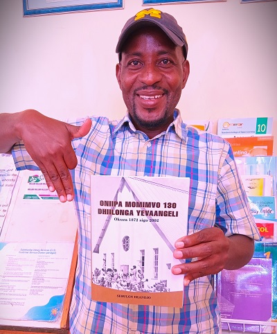 Museum curator delighted by Oniipa ELCIN Parish history book