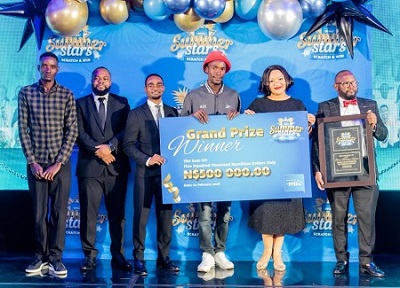 Matengu walks away with half a million at MTC Summer Campaign