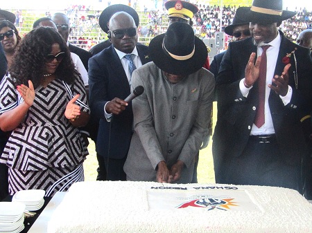 Oshana celebrates independence day with prime minister