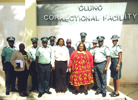 Minister Ipumbu visits Oluno Prison