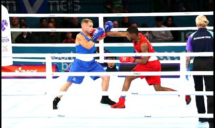 Namibian boxer Ndevelo progresses to semifinals in Glasgow