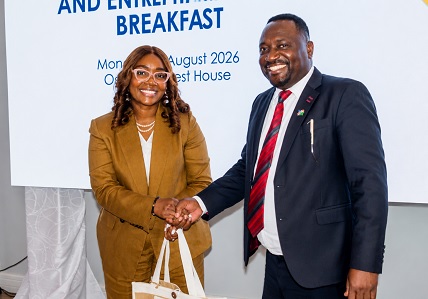 CRAN discusses digital economy transformation with entrepreneurs at Oshakati