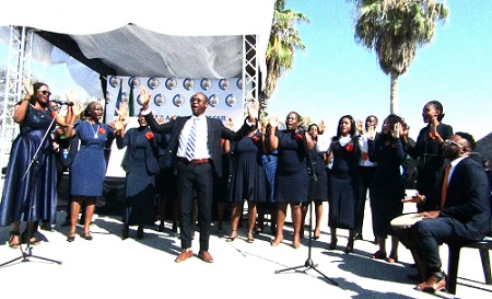 NamRA Choir entertains OATF