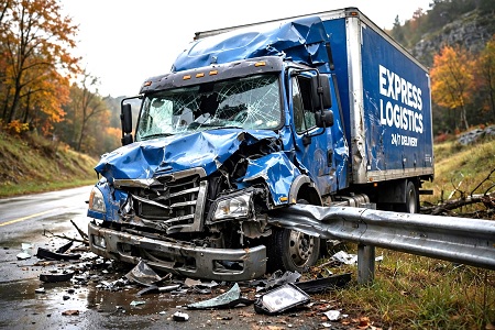 Truck crashes kill 48 people in 2026