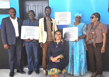 Erongo schools get classrooms through MTC Rural Schools Project